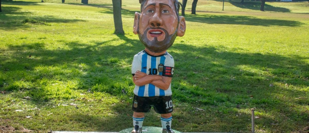 ¡Messi en la Costanera de Victoria!