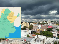 Alerta amarilla para gran parte de Entre Ríos: qué zonas recibirán hasta 70 mm de lluvia y granizo