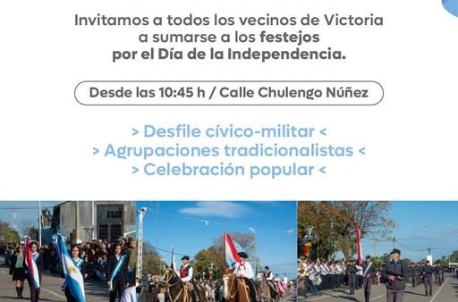 Sumate a los Festejos por el Día de la Independencia