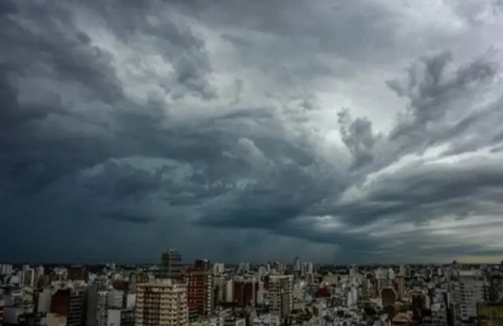 Ciclogénesis y tormentas fuertes: prevén lluvias intensas, ráfagas y posible granizo en Entre Ríos