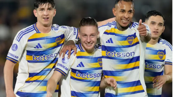 Boca Juniors goleó a Recoleta y se metió en cuartos de final de la Sudamericana