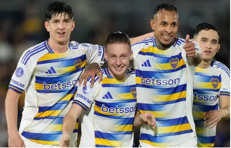 Boca Juniors goleó a Recoleta y se metió en cuartos de final de la Sudamericana