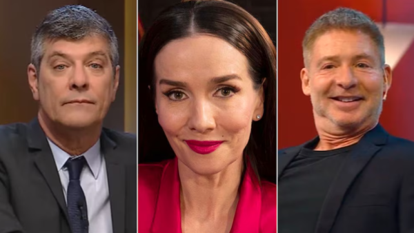 Natalia Oreiro puso a prueba a Adrián Suar y Mario Pergolini para saber: ¿quién es el más narcisista?