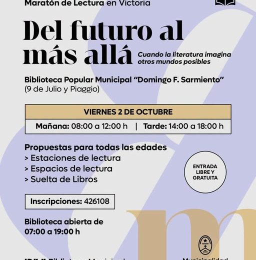 Maratón de Lectura en Victoria