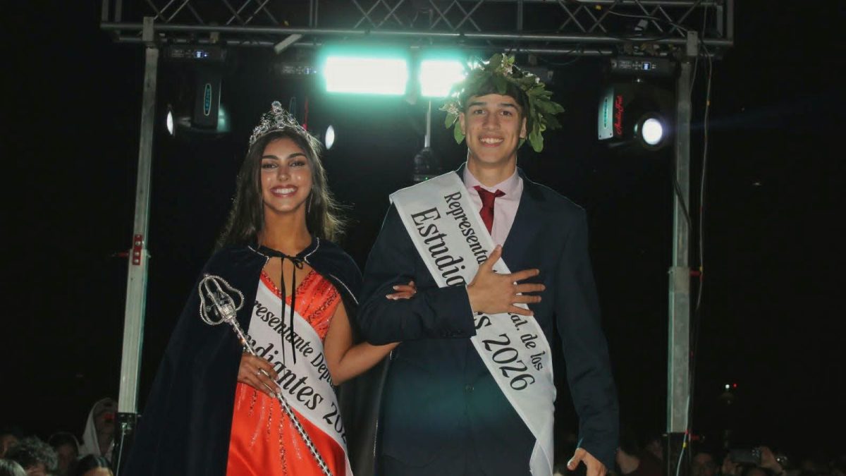 Victoria Bainotti Buzzi y Bautista Villarruel son los Nuevos Representantes de los Estudiantes