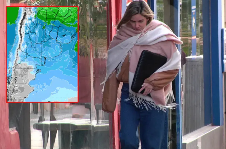 Se viene un fin de semana mucho más frío: las temperaturas caerán hasta los 7 grados