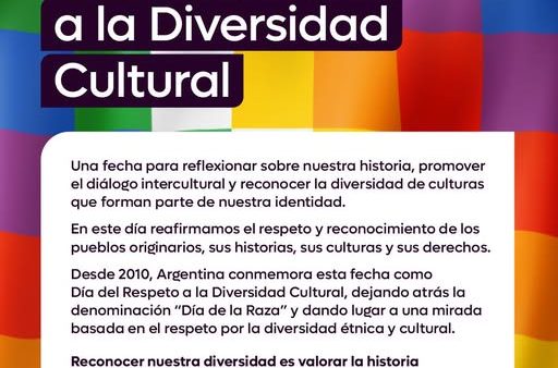 12 de Octubre | Día del Respeto a la Diversidad Cultural