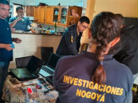 Por una estafa en Nogoyá, secuestraron dinero, celulares y notebooks en Concepción del Uruguay