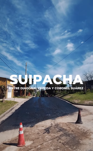 Se asfaltó una Nueva Cuadra