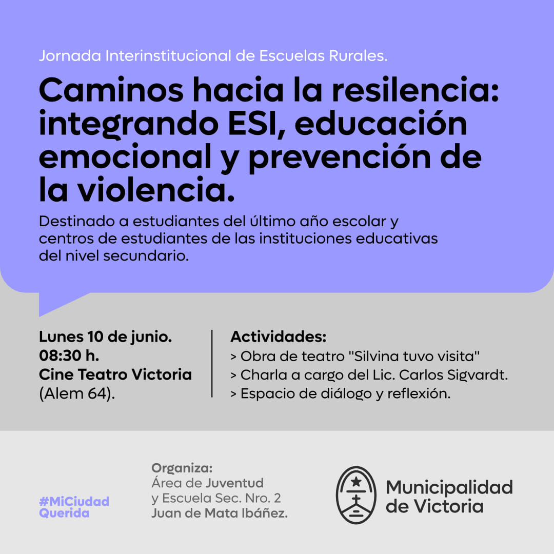 Caminos hacia la Resilencia: Integrando ESI, Educación Emocional y Prevención de la Violencia