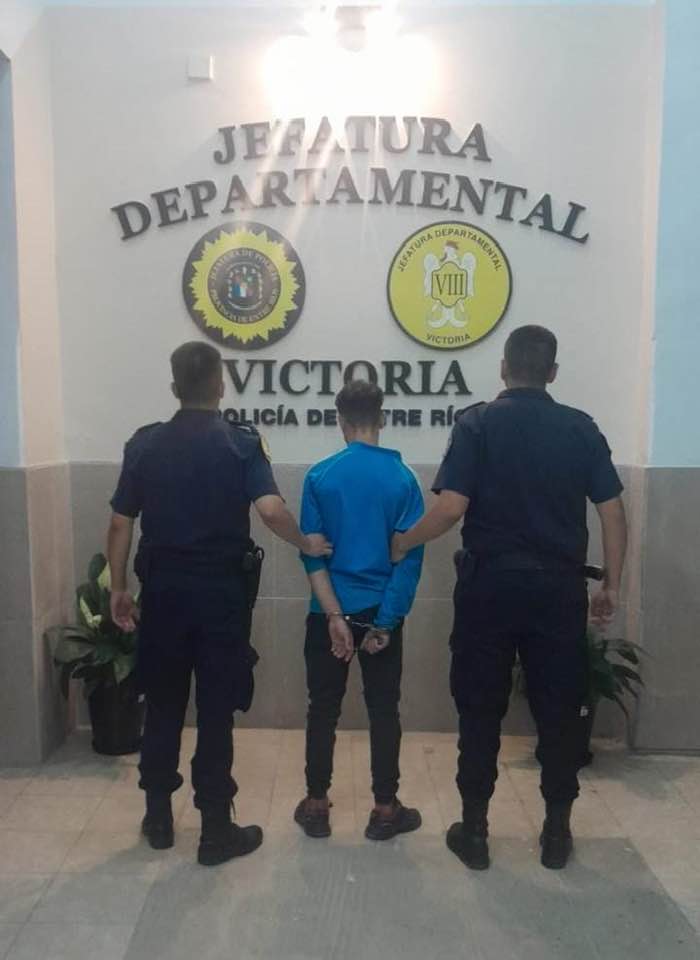 Detenido por Hurto de Garrafa