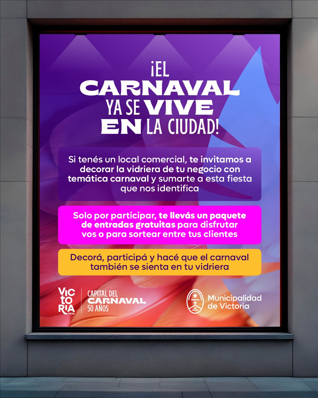 ¡El Carnaval Ya se Vive en La Ciudad!