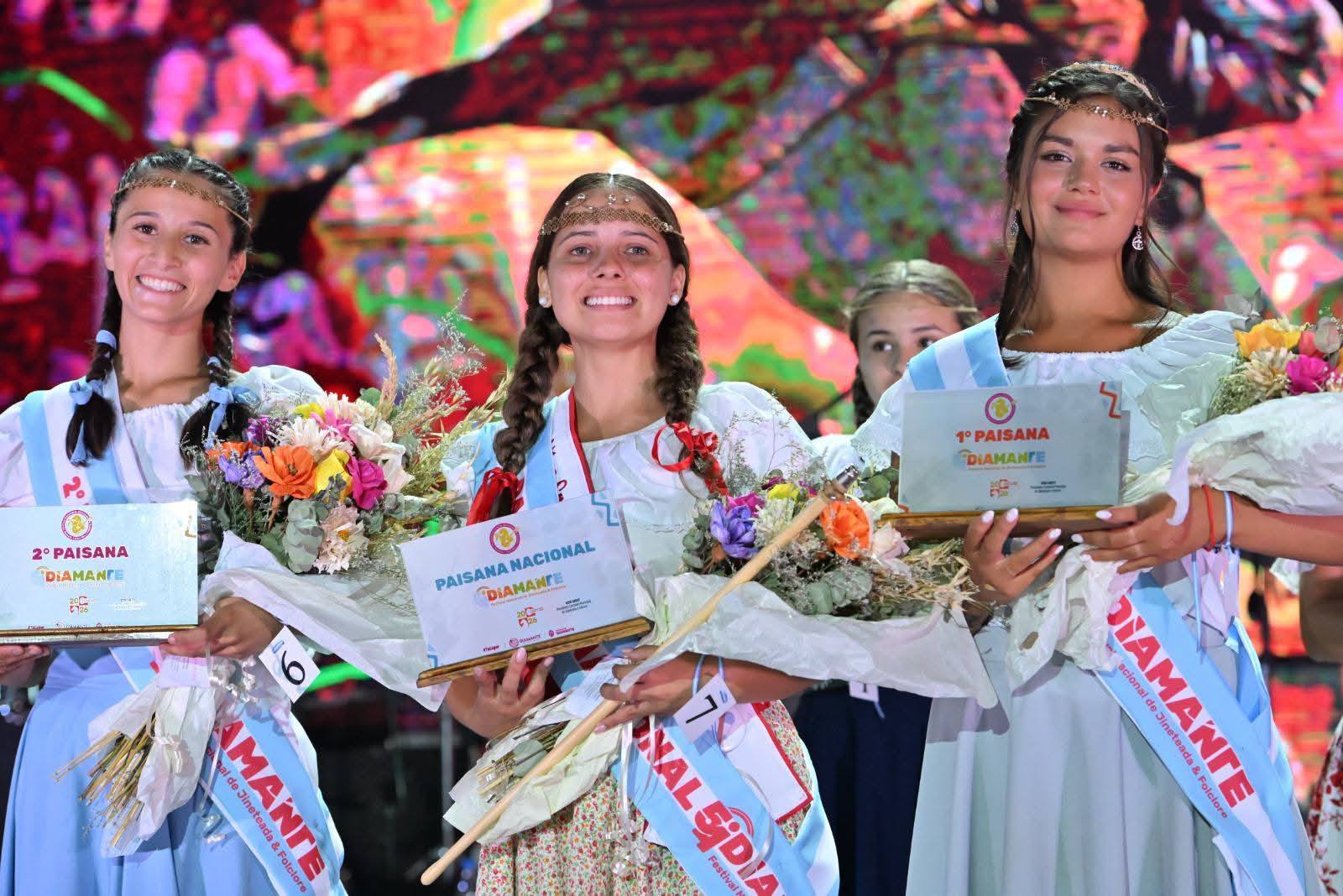 Melanie Hereñú es la nueva Paisana Nacional 2026 de Diamante y es de Victoria!