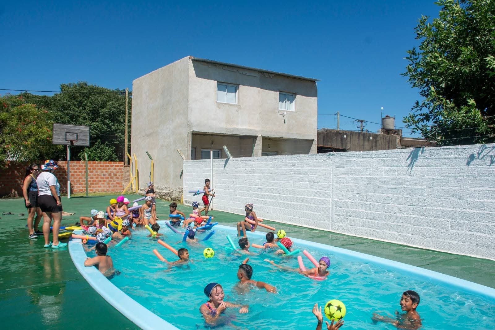 La alegría de nuestros niños en la Colonia de Vacaciones