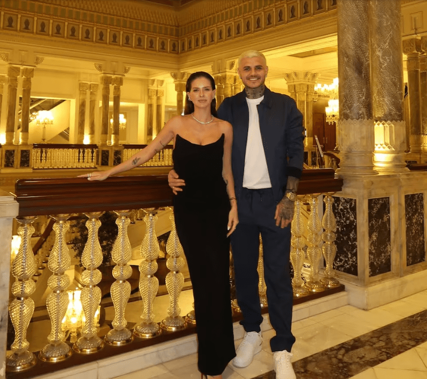 El festejo de Mauro Icardi por sus 33 años en un lujoso palacio y el despampanante look de la China Suárez