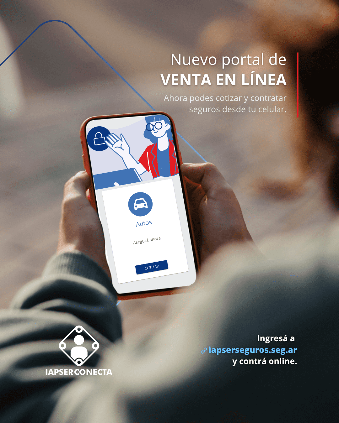IAPSER Seguros anunció el lanzamiento de IAPSER Conecta, una importante actualización digital