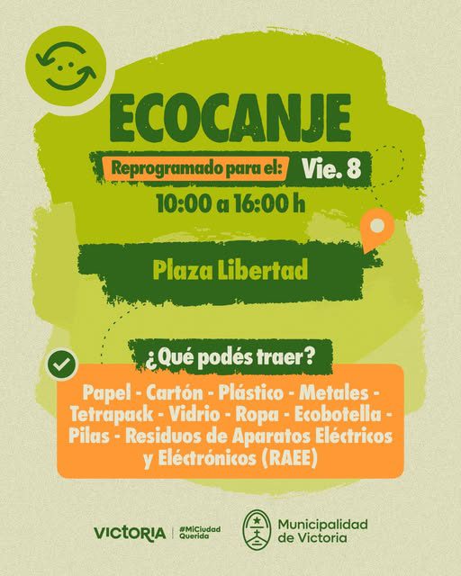 Se reprograma el Eco Canje