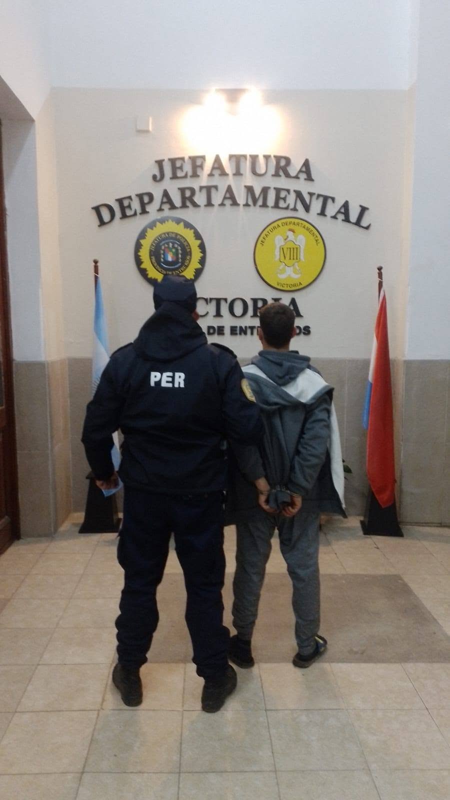 Detenido en Flagrancia por Violación de domicilio y tentativa de robo