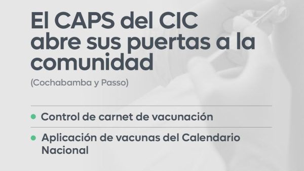 El CAPS del CIC abre sus puertas a la comunidad