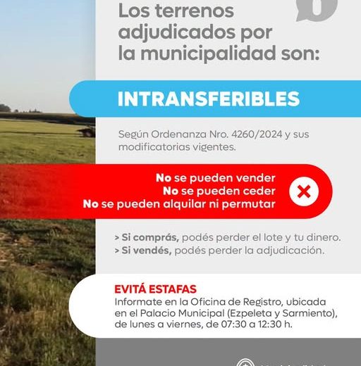 Ordenanza Nro. 4260/2024 y sus modificatorias vigentes