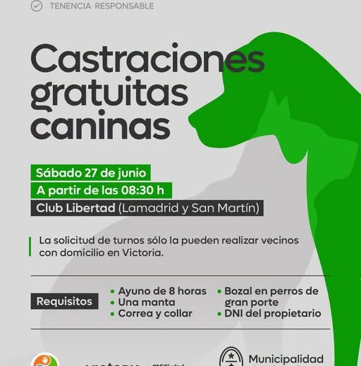 Castraciones caninas en el Club Libertad