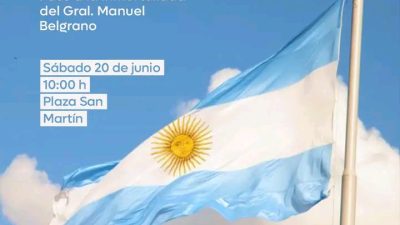 Acto Oficial por el Día de la Bandera