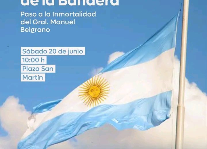 Acto Oficial por el Día de la Bandera