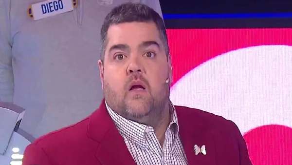 Darío Barassi reveló en Ahora Caigo: “Mi mujer está enamorada de Otamendi”