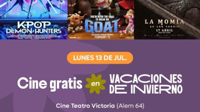 Cine Gratis en Vacaciones de Invierno