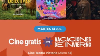Cine Gratis en Vacaciones de Invierno