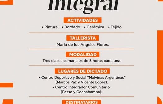 Taller Cultural Integral