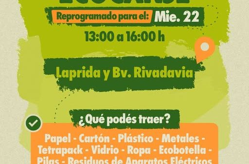 Se reprogramó el Eco Canje de Hoy