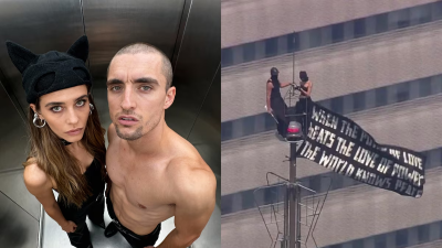 Angela Nikolau e Ivan Beerkus: la pareja detenida tras escalar a lo más alto del Empire State y el documental de Netflix que los llevó a la fama mundial