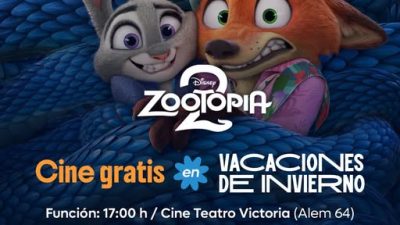 Cine gratis en Vacaciones de Invierno