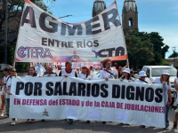 AGMER rechazó los datos oficiales y afirmó que el salario docente perdió 21,2% frente a la inflación