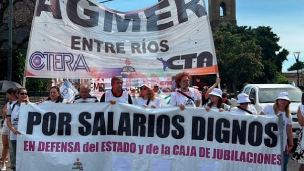 AGMER rechazó los datos oficiales y afirmó que el salario docente perdió 21,2% frente a la inflación