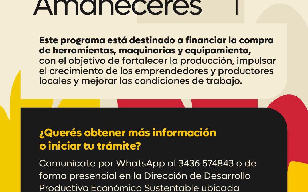 Créditos Municipales Amaneceres