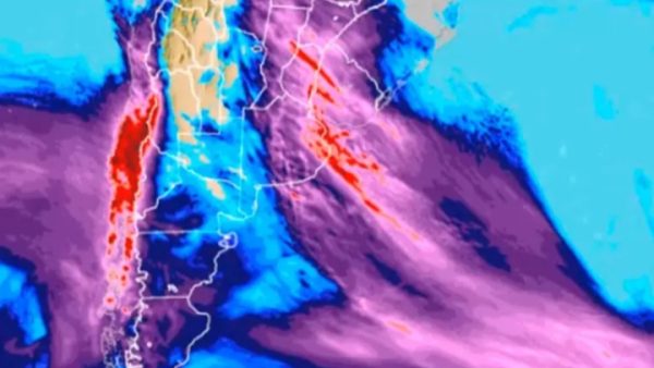 Alerta naranja por tormentas en Entre Ríos: prevén hasta 100 milímetros de lluvia y ráfagas de más de 100 km/h