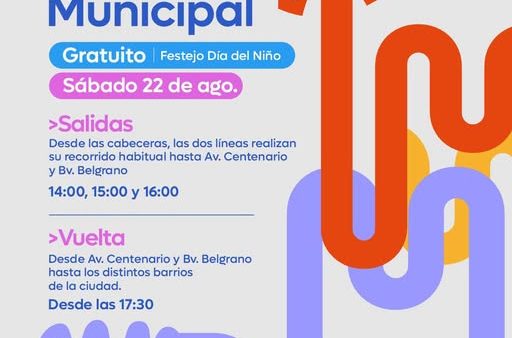 TUM Gratis para la Fiesta del Día del Niño