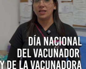 Feliz día del Vacunador y de la Vacunadora