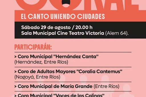 Encuentro Coral “El Canto Uniendo Ciudades”