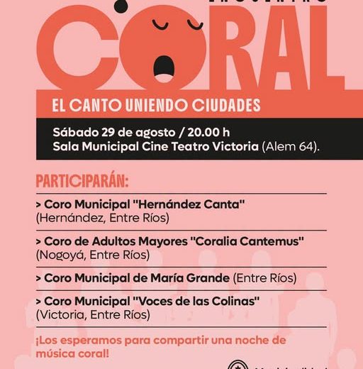 Encuentro Coral “El Canto Uniendo Ciudades”