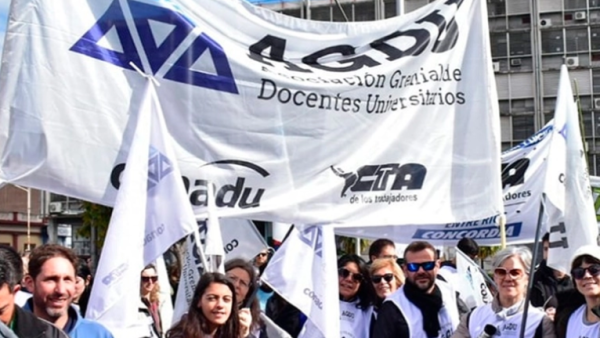 Docentes universitarios de Entre Ríos se suman al paro nacional de este miércoles