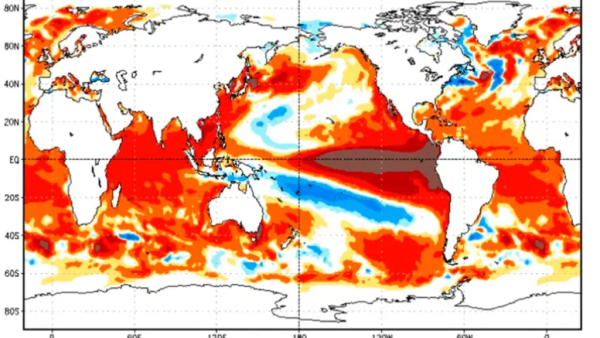 El Niño se intensifica: elevan al 95% la probabilidad de un evento muy fuerte