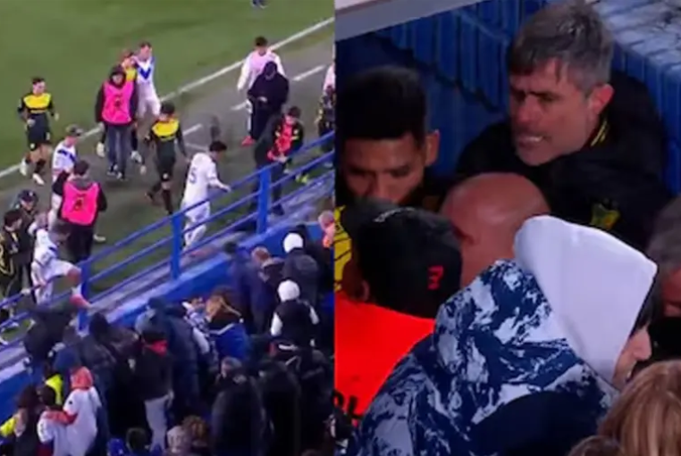 Violencia en el fútbol: los Barros Schelotto y Vaccari terminaron a los golpes en Liniers