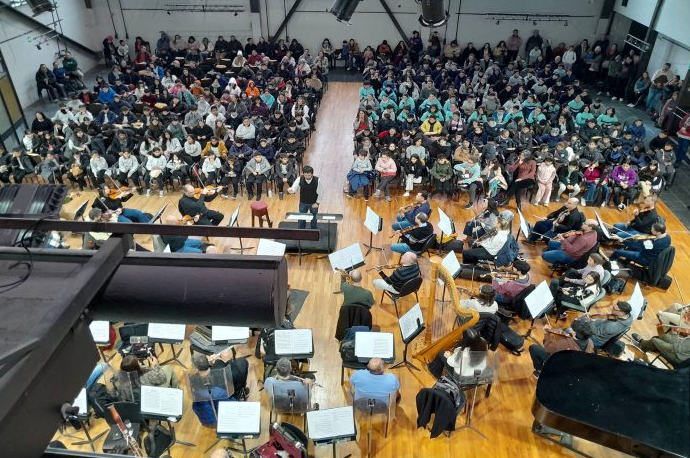 Más de 1500 estudiantes participaron de los conciertos didácticos de la Sinfónica provincial