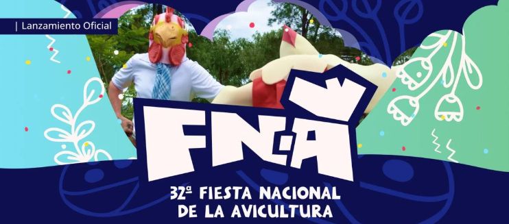 Presentaron la 32ª Fiesta Nacional de la Avicultura: Turf, El Polaco y Soledad serán los artistas centrales