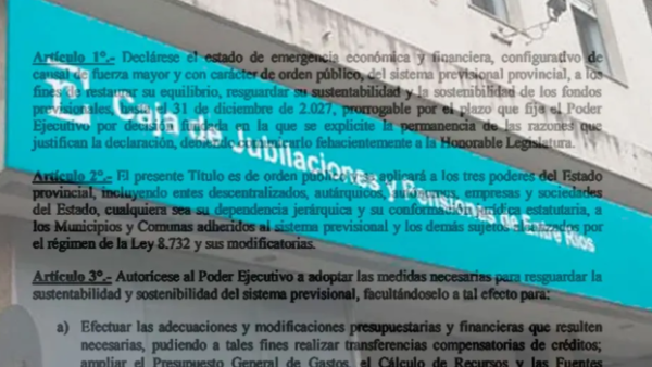 Se promulgó la reforma jubilatoria y se declaró la emergencia previsional por dos años