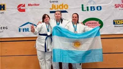 Judoca entrerriana ganó la medalla de bronce en el Mundial de Suecia