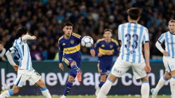 Racing y Boca empataron 1-1 en Avellaneda por el Torneo Clausura: todos los goles